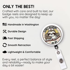 NP Student Badge Reel: Nurse Practitioner School Gifts image 8