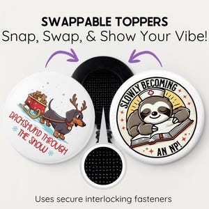 NP Student Badge Reel: Nurse Practitioner School Gifts image 3