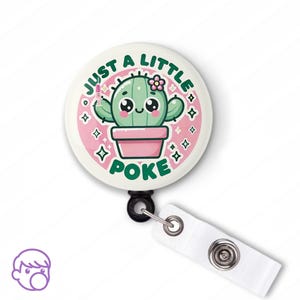 Emoji Badge Reel, Retractable ID Badge Reel, Nurse Badge Pull, Swivel Alligator