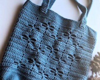 Dragonfly Tote Bag Crochet Pattern