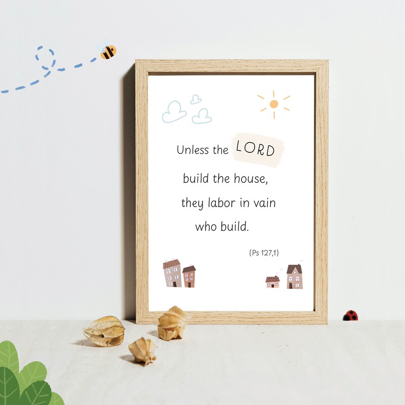 Psalm 127 - Etsy