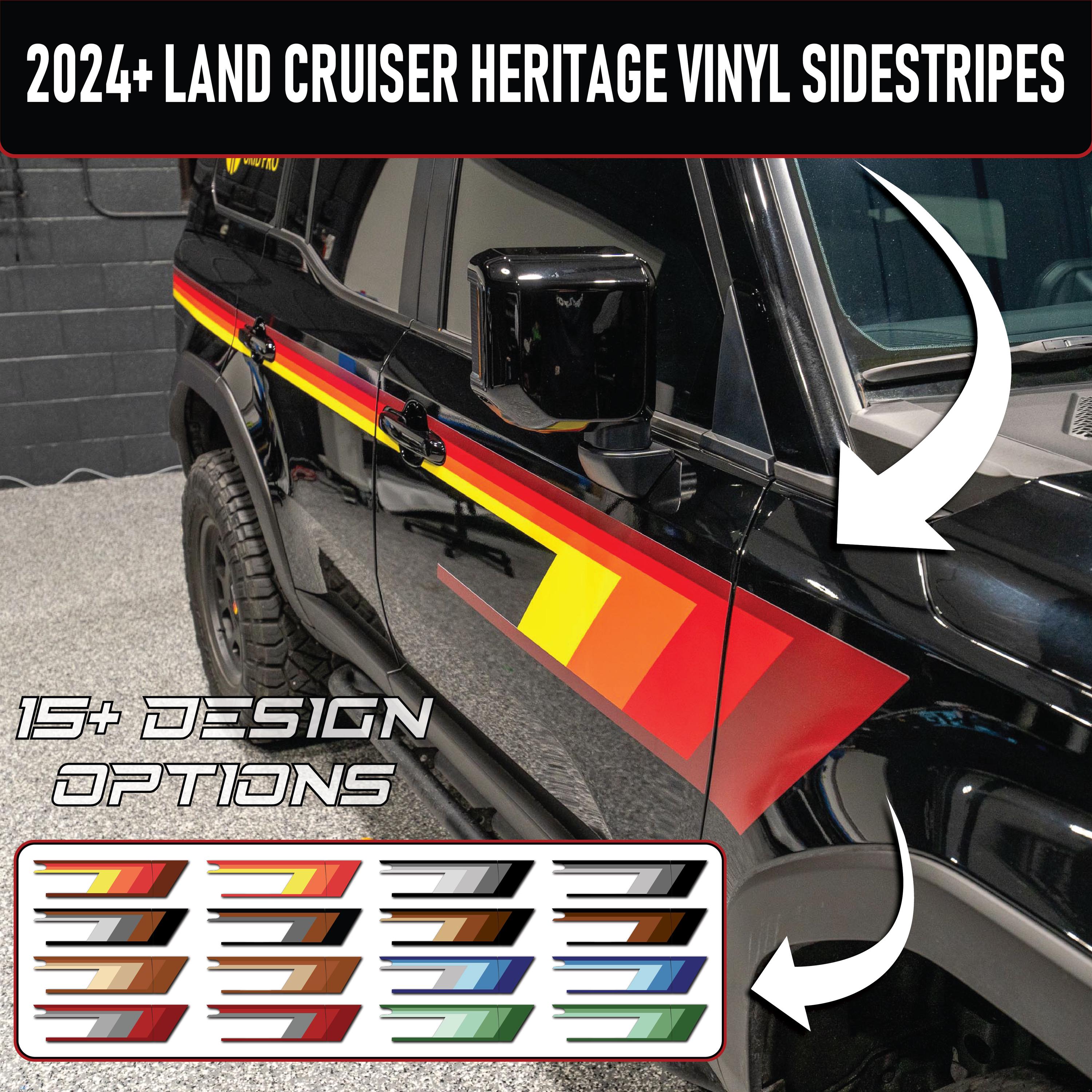 Pimp Your Ride: VW Caddy Sport Line Side Stripes Decals - Glossy Black Racing Graphics