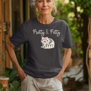 Raccoon Shirt, Coquette Aesthetic, Raccoon Gifts, Dark Coquette, Coquette Top, Raccoon Tshirt, Coquette Crewneck, Comfort Colors