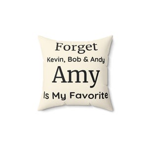 Personalized Pillow, Funny Personalized Mothers Day Pillow, Custom Pillow,Custom Decorative Cushion, Home Decor Throw Pillow, Gift for Mom