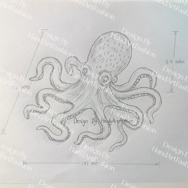 Escultura de pulpo de latón hecha a mano para la decoración del hogar o la oficina: figura de pulpo de latón antiguo, obra de arte inspirada en el océano para tu espacio. imagen 12