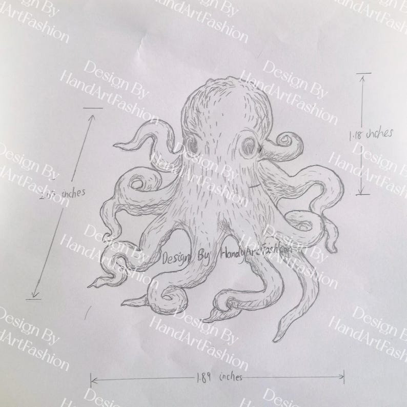 Escultura de pulpo de latón hecha a mano para la decoración del hogar o la oficina: figura de pulpo de latón antiguo, obra de arte inspirada en el océano para tu espacio. imagen 11
