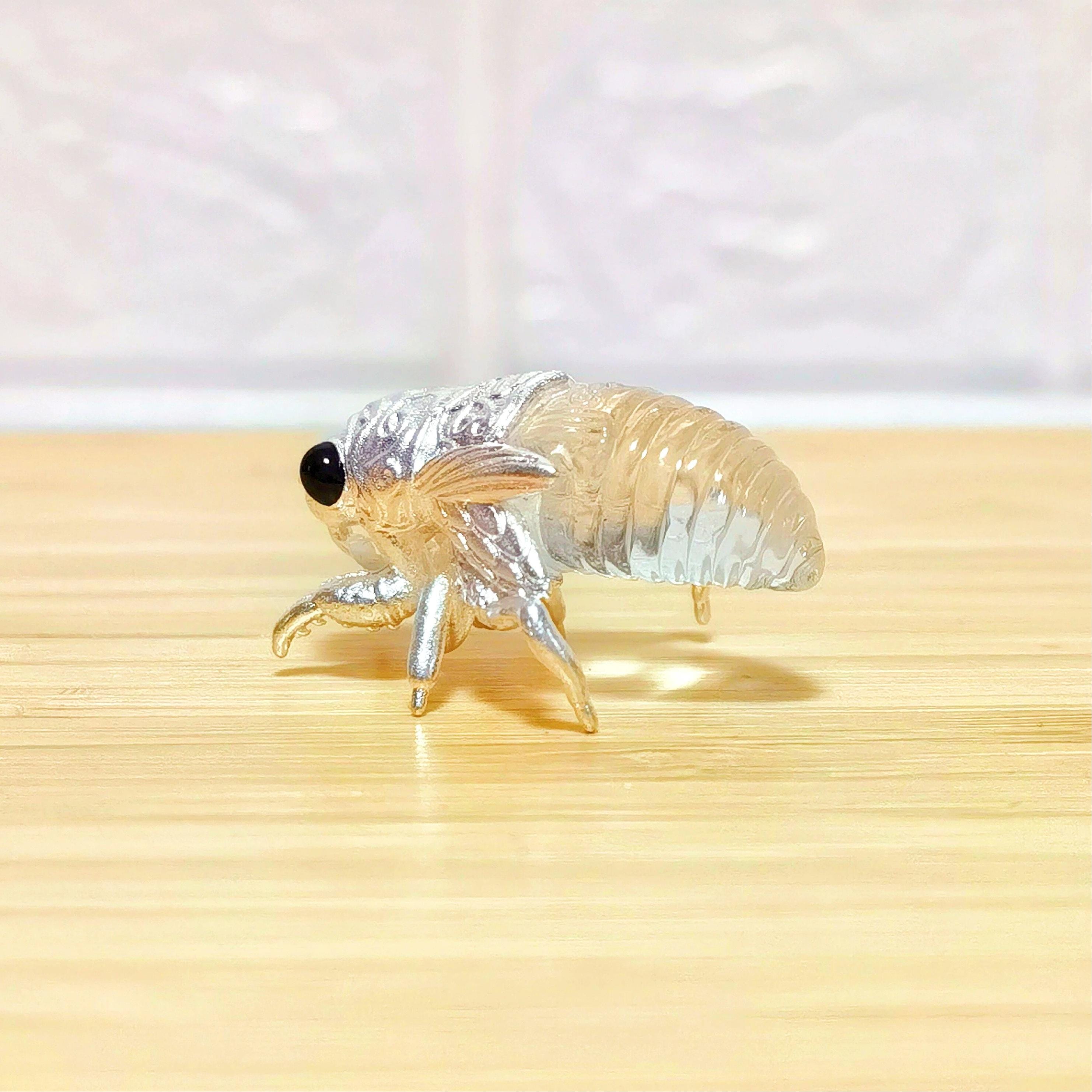 Gold Plated Copper Cicada Statue: Exquisite Desk Ornament, Symbol of ...