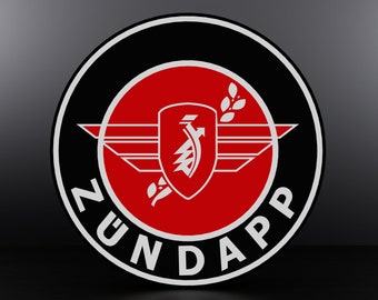 Zündapp LED Sign Lamp Lightbox