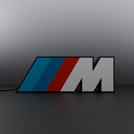 BMW M LED サインランプ ライトボックス - Etsy 日本