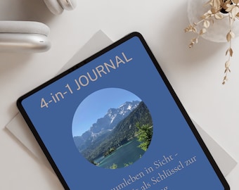 4-in-1 gratitude journal, gratitude diary, self-love, mindfulness, personality development