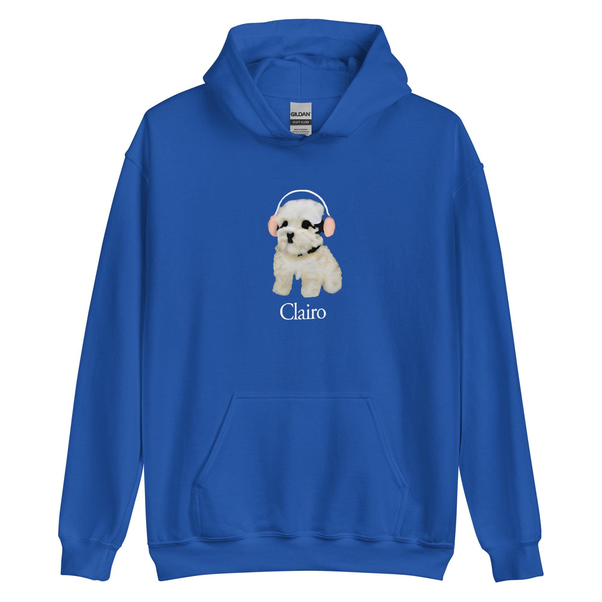 専用　CLAIRO DOG HOODIE Clairo Dog Pup Headphones Funny Unisex Hoodie - Etsy