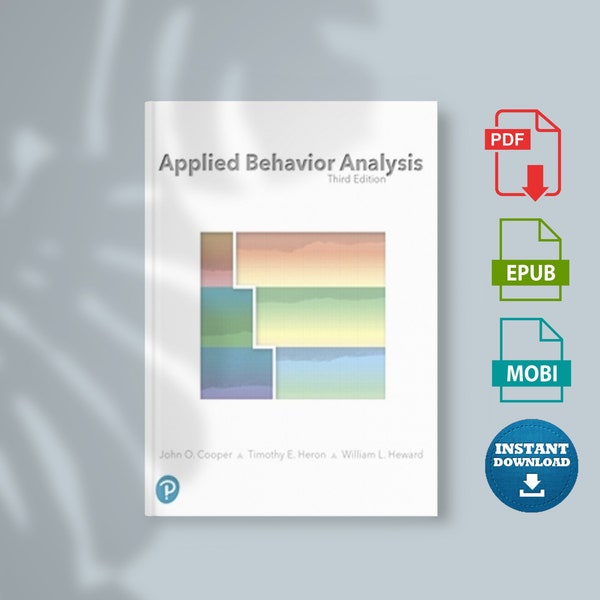 Applied Behavior Analysis 3rd Edition