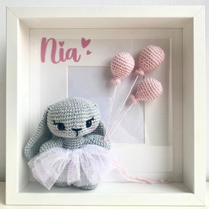 Baby bunny picture crochet pattern