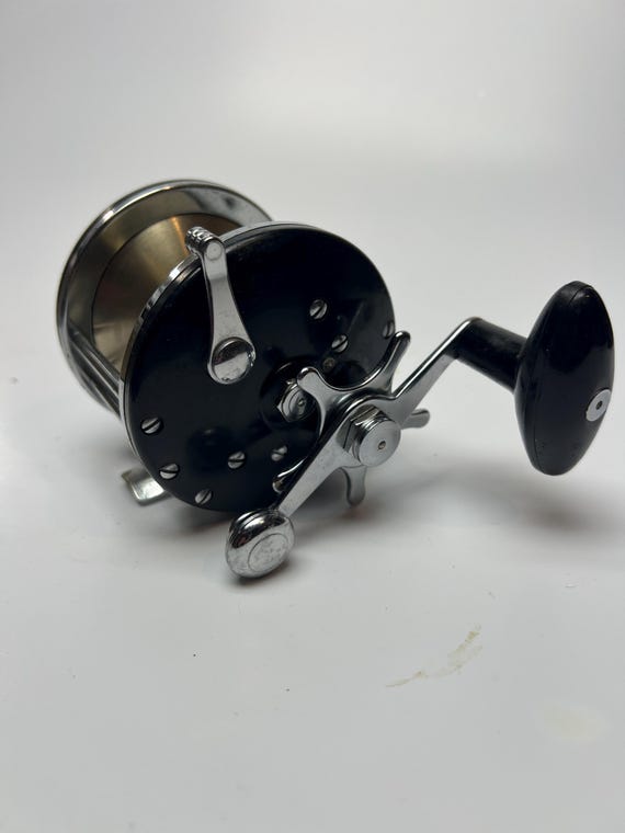 bronson fishing reels Vintage Coxe Bronson Saltwater Trolling Reel Model 625, With Box