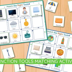 object function matching
matching objects to purpose