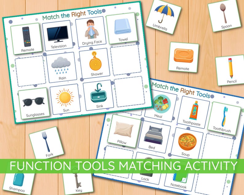 object function matching
matching objects to purpose