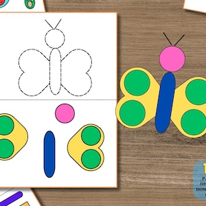 Montessori Cut and Paste Printables – Preschool and Kindergarten ...