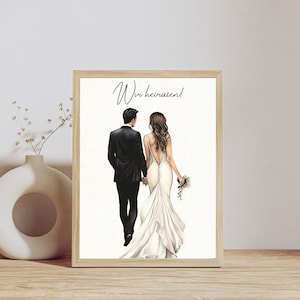 Téléchargement numérique « Nous nous marions » / cadeau pour demoiselle d’honneur, demoiselle d’honneur, sœur, meilleure amie, parents, grand-mère, maman, mariage
