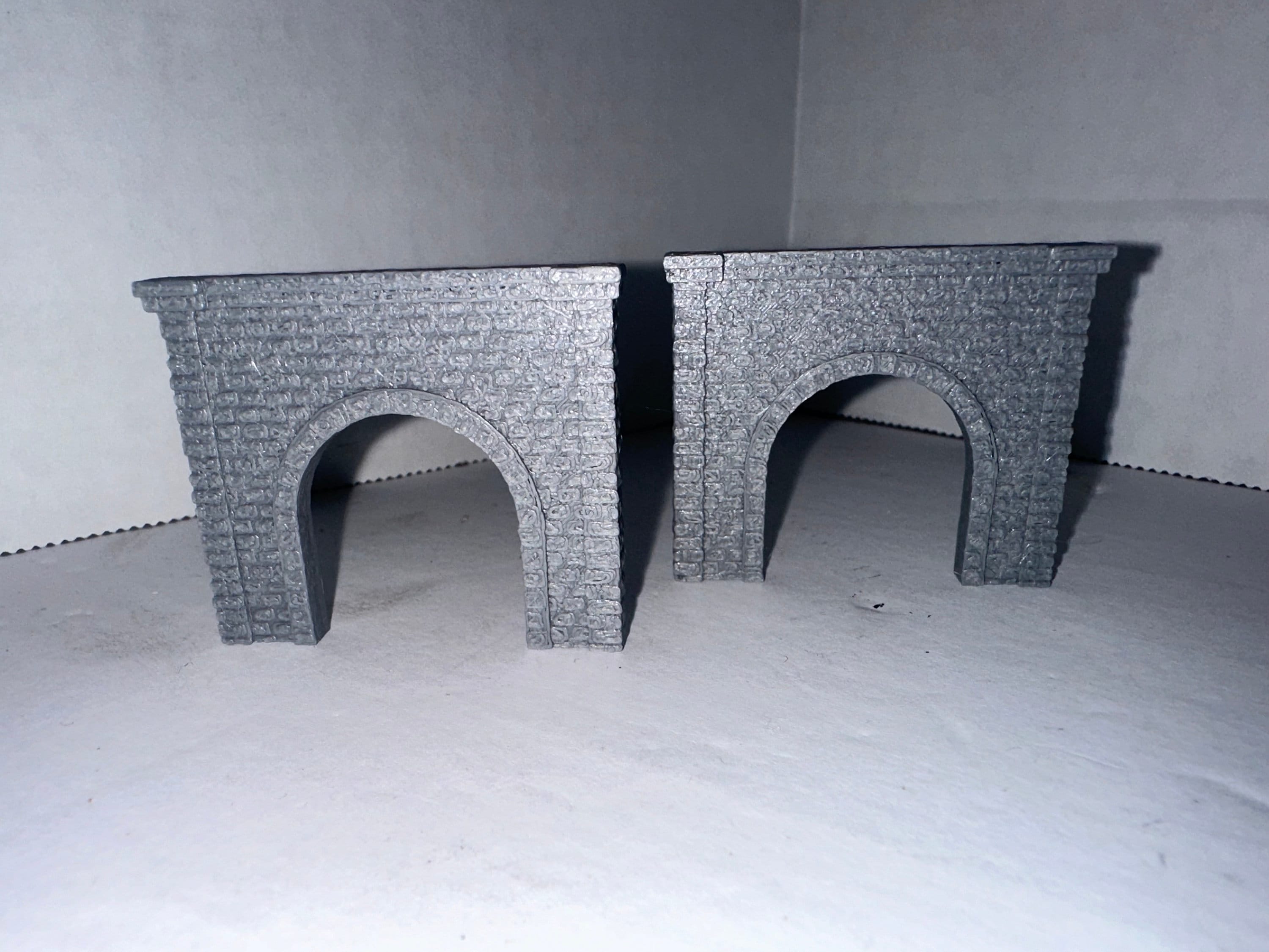 Portail De Tunnel Voie Unique - H0