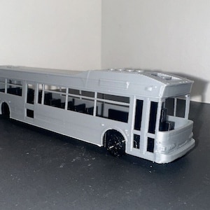 HOスケール市バスニューフライヤーインベロ1:87公共交通機関詳細な都市交通風景