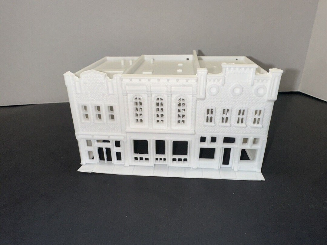 N - Scale Main Street Town Buildings Old Country Western Style 1:160 ...