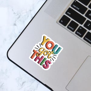 Mental Health Stickers for Your Water Tle or Laptop, Vinyl Motivation ...
