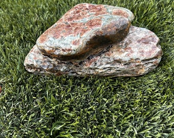 River Worn Garden Stone Centerpiece Statement piece