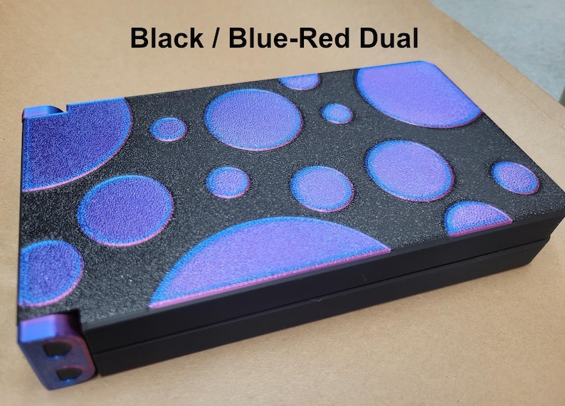 Mancala Set - folding magnetic board and gems image 17