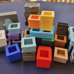 Carcassonne Storage Boxes - for base game, Mists, and expansions