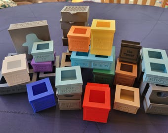 Carcassonne Storage Boxes - for base game, Mists, and expansions