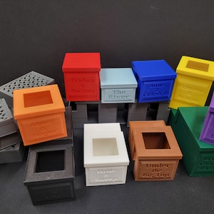 Carcassonne Modular Storage Boxes - for base game and expansions