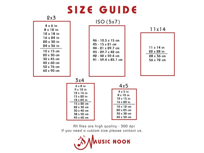 Music Theory Cheat Sheet, All in One Theory Poster, Black and White Music Theory Print, Large ...