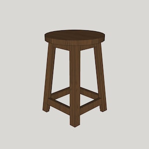 Mini Barstool End Table
