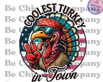 El pavo más fresco de la ciudad camisa PNG, Acción de Gracias Niño Png, Acción de Gracias Png, Pavo Divertido Png, Acción de Gracias Png, Descarga Instantánea