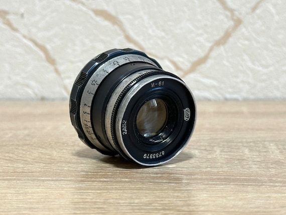Lens Industar-61 2,8/52mm M39 Vintage Rangefinder Lens ussr Soviet for FED ZORKI