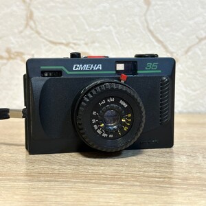 LOMO Smena 35 GREEN Vintage 35mm Film Camera Lomography ussr Soviet Worker