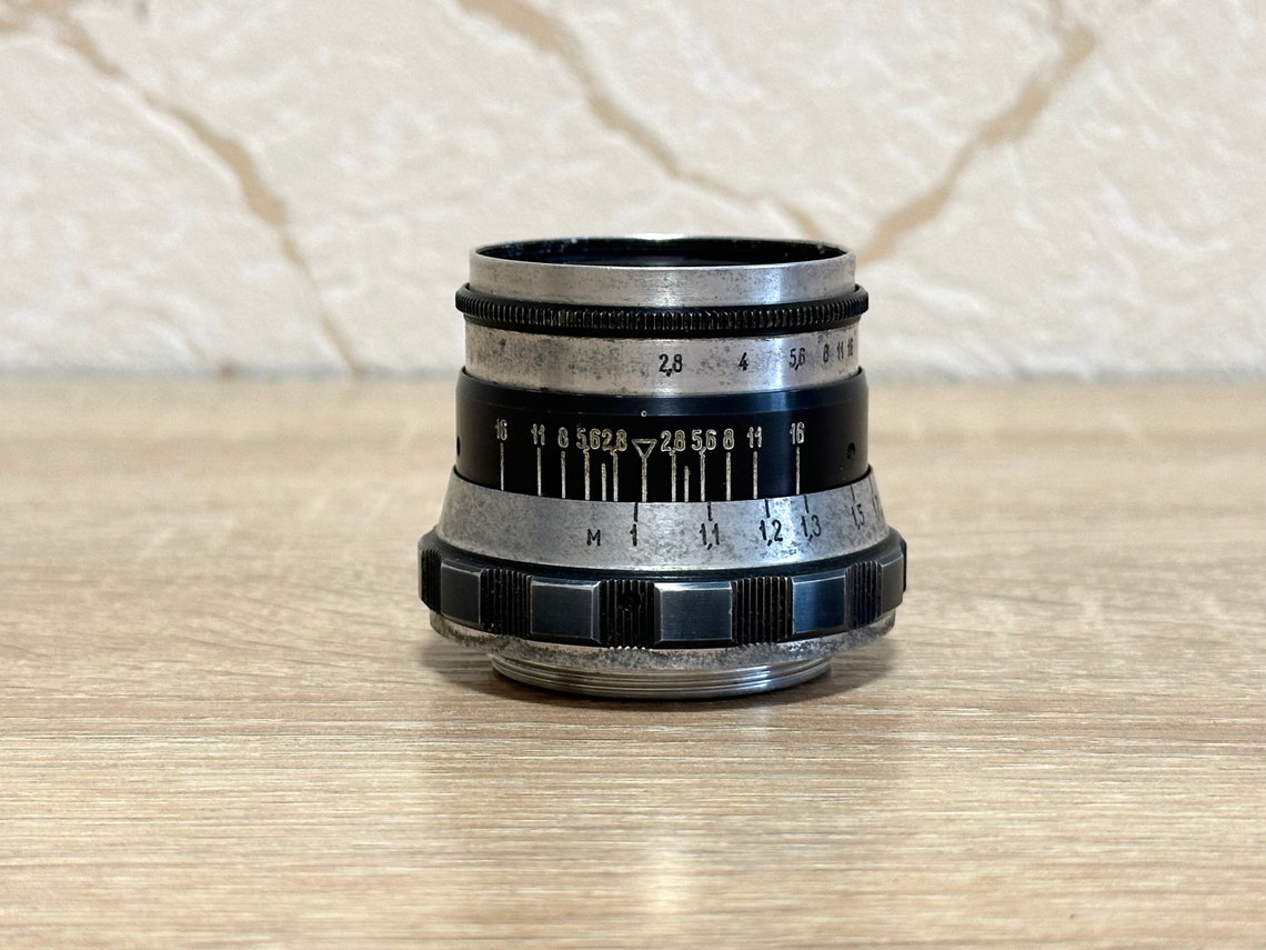 Lens Industar-61 2,8/52mm M39 Vintage Rangefinder Lens ussr Soviet for FED ZORKI, foto 4 di 5