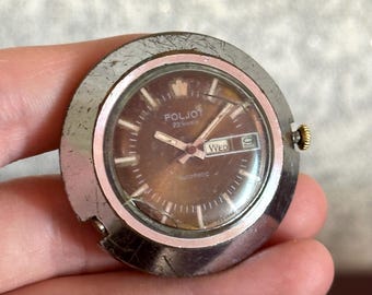 Watch POLJOT Vintage Mechanical Men’s Wristwatch Day/Date 23 Jewels ussr Soviet