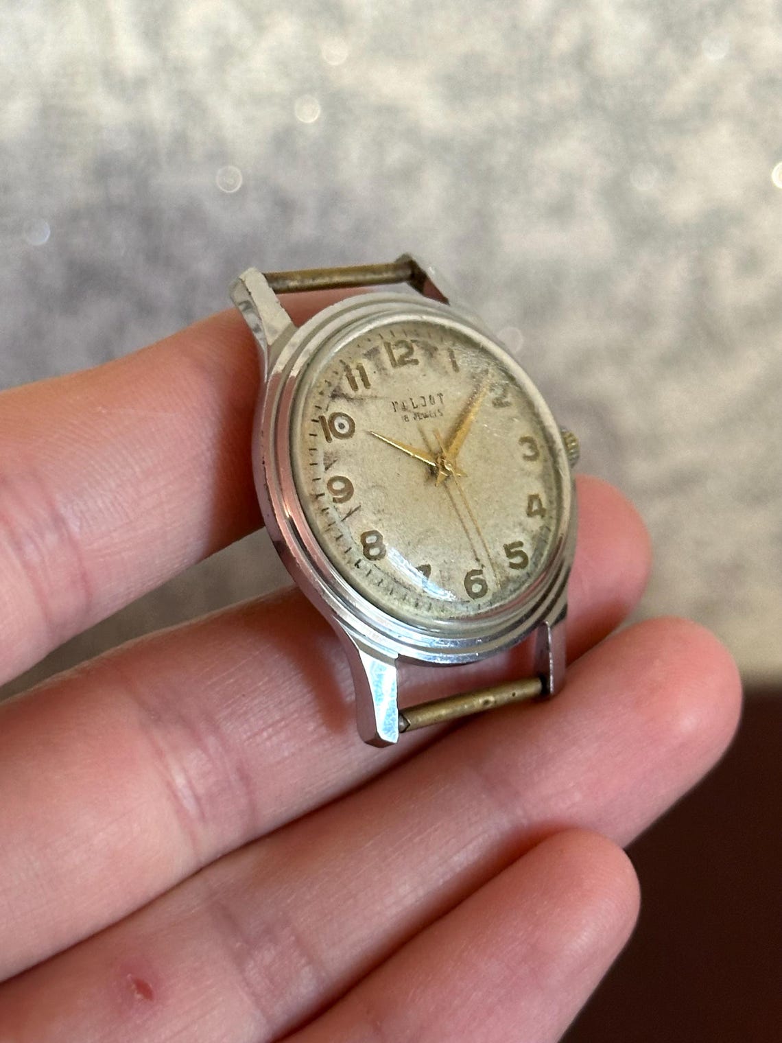 POLJOT 16 Jewels Vintage Mechanical Men’s Wristwatch ussr Soviet Watch, photo 3 sur 5