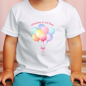 Adventure Is Out There Up Inspired Balloon Infant Tee Shirt | Adorable Character Saying UP Baby T-Shirt