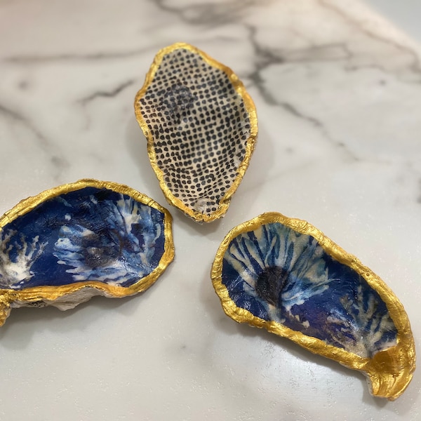 Oyster & Shell Jewelry Dishes