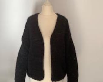 Wool cardigan knitting pattern