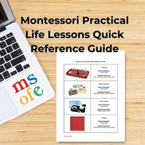 Beknopte handleiding voor praktische lessen in Montessori - inclusief GRATIS digitaal lescadeau
