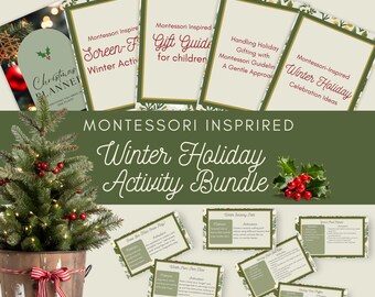 Ultimate Montessori-Inspired Winter Holiday Bundle for Families