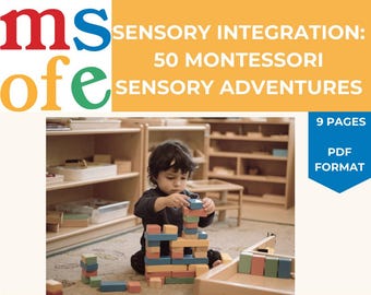 Sensory Integration: 50 Montessori Sensory Adventures | Primary | Early Childhood