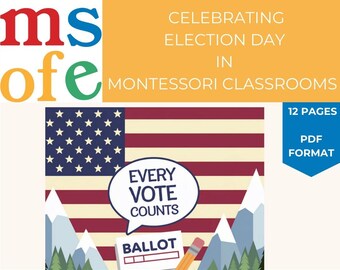 Celebrating Election Day in Montessori Classrooms | Primary | Early Childhood | Lower Elementary | Democracy | Voting