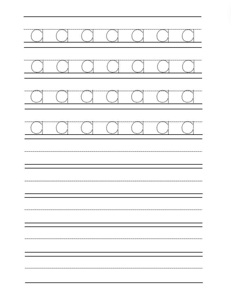 Number Letter Racing Handwriting Number & Letter Tracing Practice Sheets | Montessori ...