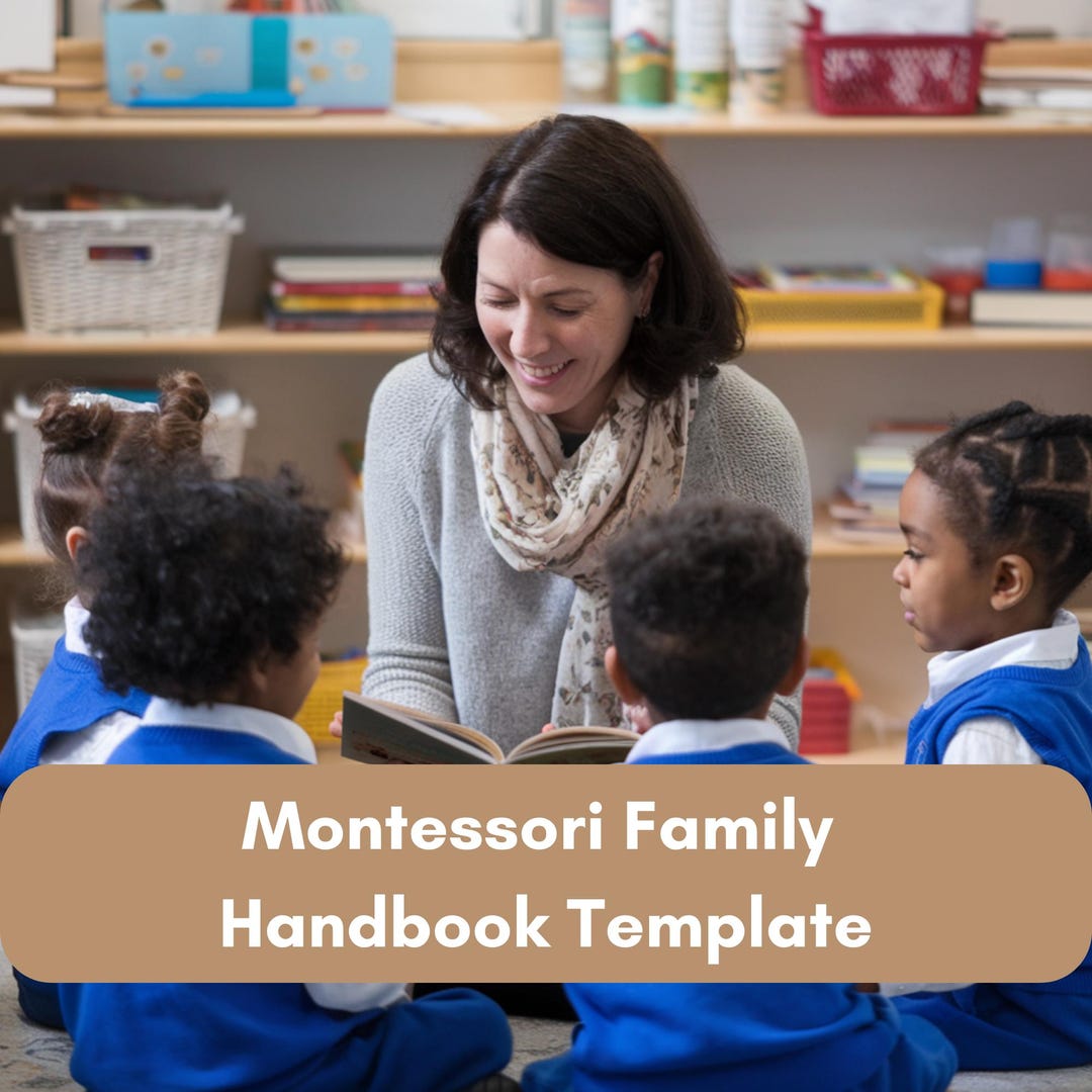 Montessori Family Handbook Template | Administrators | Head of School ...