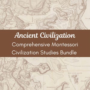 Bundel met bronnen voor Montessori/Thuisonderwijs Ancient