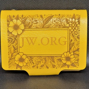 Porte-cartes ou portefeuille JW en similicuir